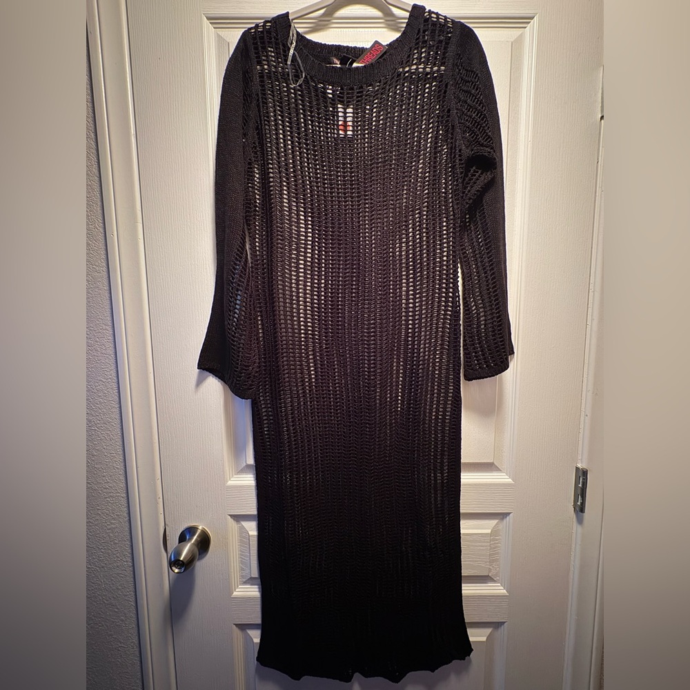 Trendy Threads long Sleeve Mid length Dress/Sweater